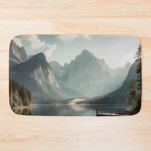 Item preview, Rocky Mountain River Lanscape  designed and sold by GraphicsClub.