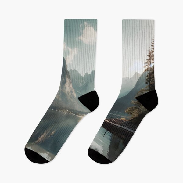Item preview, Rocky Mountain River Lanscape  designed and sold by GraphicsClub.