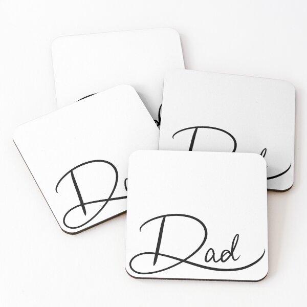 Item preview, Dad (Cursive, Black) designed and sold by ashleygates98.