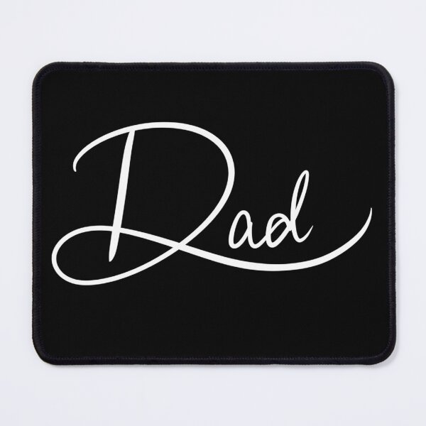 Item preview, Dad (Cursive, White) designed and sold by ashleygates98.