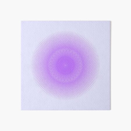 Abstract Mandala 121 Art Board Print