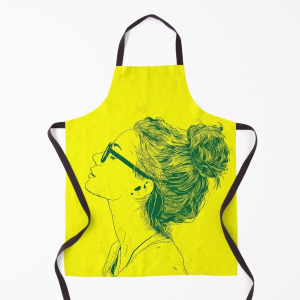 Item preview, Elegant Woman's Profile – Olive Oil Art Style designed and sold by Moss and Moon Studio.
