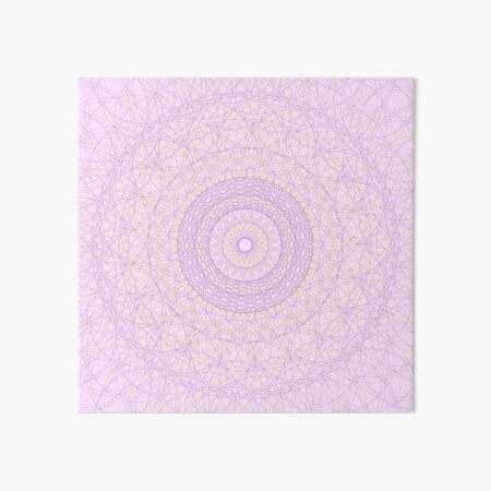 Abstract Mandala 134 Art Board Print