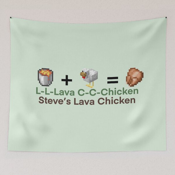Item preview, Steve’s lava chicken  designed and sold by cranberryrose22.