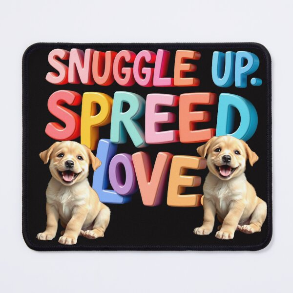 Item preview, SNUGGLE UP & SPREAD LOVE: Trendy T-Shirt for Comfort and Kindness designed and sold by Mikel-empire.