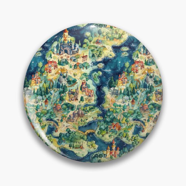 Item preview, Ancient Empire Map with Rivers Mountains and Forts designed and sold by Piotrek0001.