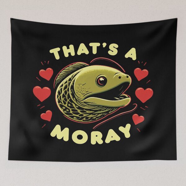 Item preview, Moray // Funny Eel Humor  designed and sold by Scaryzz.