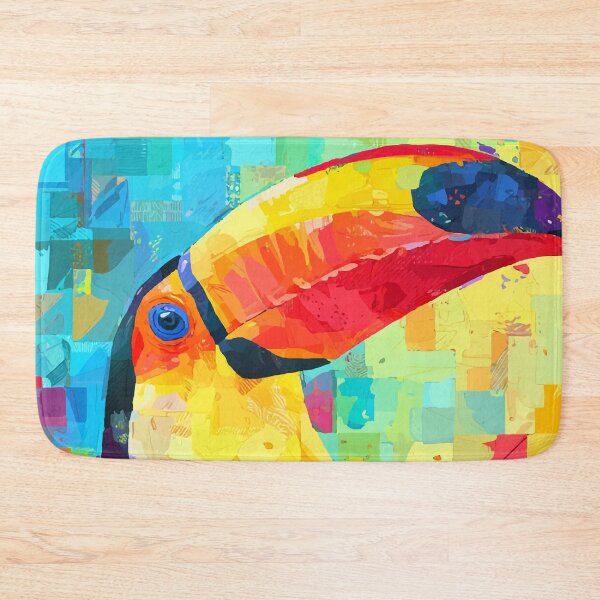 Item preview, Tropical Toucan – Kawaii Abstract Pop Art designed and sold by Moss and Moon Studio.