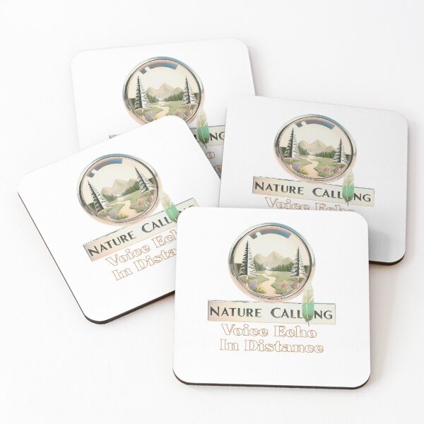 Item preview, Nature Calling-Echo In Distance-Mother Nature-Retro Design-Unisex Shirts designed and sold by Prishea.