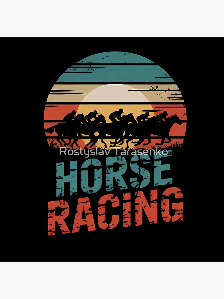 Thumbnail 4 of 4, Clock, Horse Racing designed and sold by Rostislav Tarasenko.