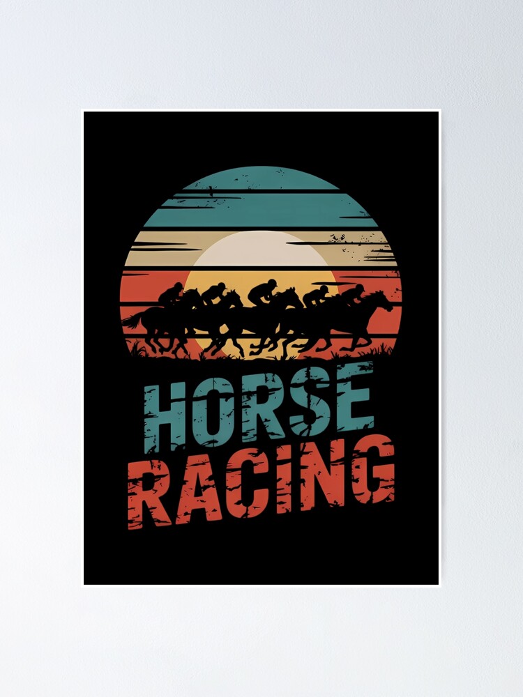 Thumbnail 1 of 3, Poster, Horse Racing designed and sold by Rostislav1401.