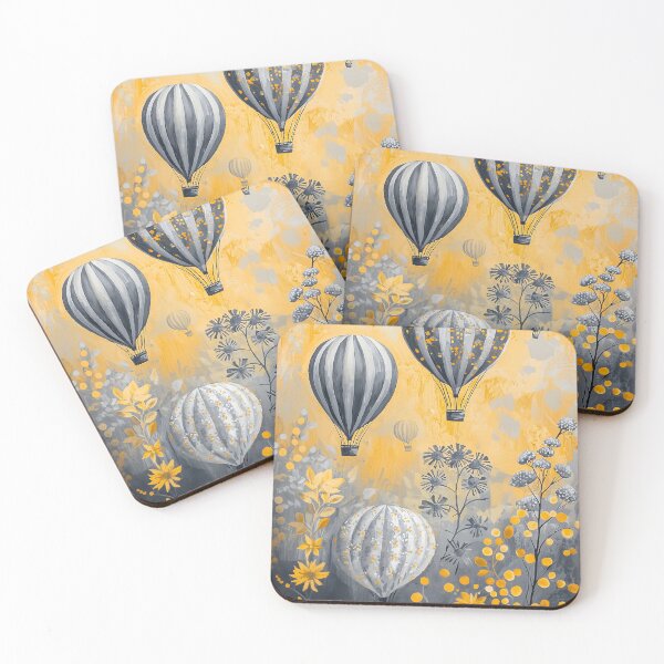 Item preview, 1778 Floating Hot Air Balloons designed and sold by nikoart001.