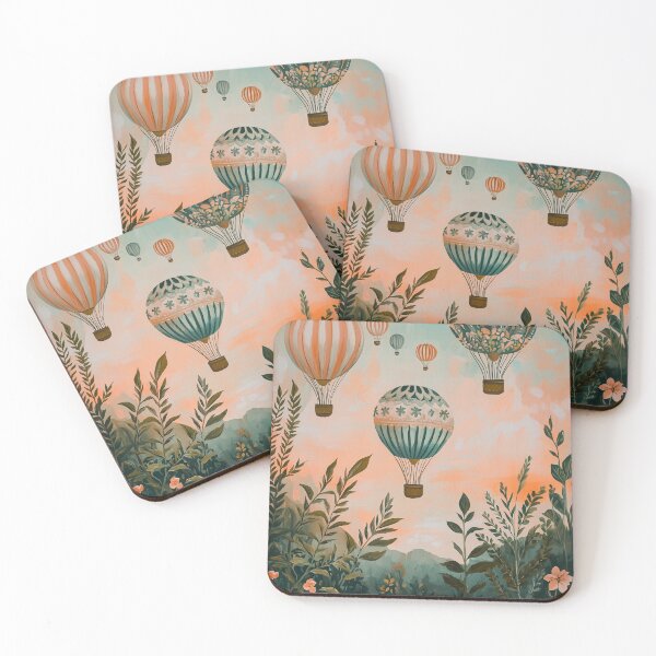 Item preview, 1779 Floating Hot Air Balloons designed and sold by nikoart001.
