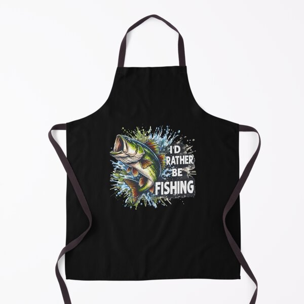 Item preview, Fishing-Shirt Id Rather Be Fishing Men Boy Funny Bass Dad designed and sold by TalalosART.