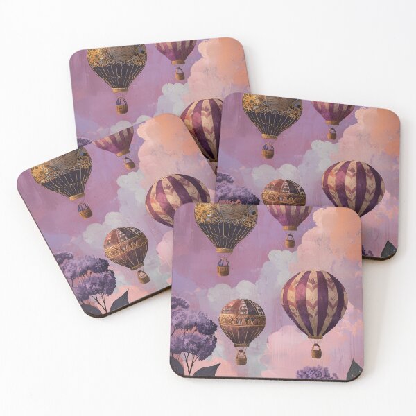 Item preview, 1782 Floating Hot Air Balloons designed and sold by nikoart001.