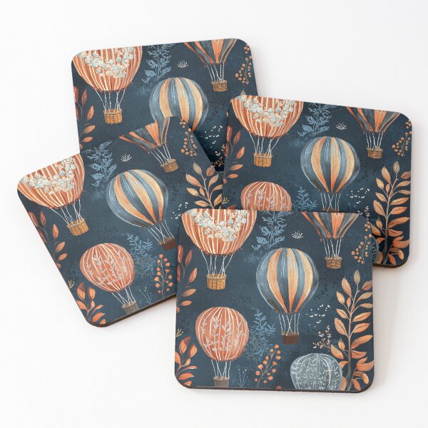 Item preview, 1783 Floating Hot Air Balloons designed and sold by nikoart001.