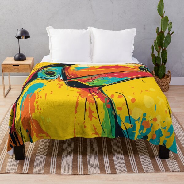 Item preview, Tropical Toucan – Kawaii Abstract Pop Art designed and sold by Moss and Moon Studio.