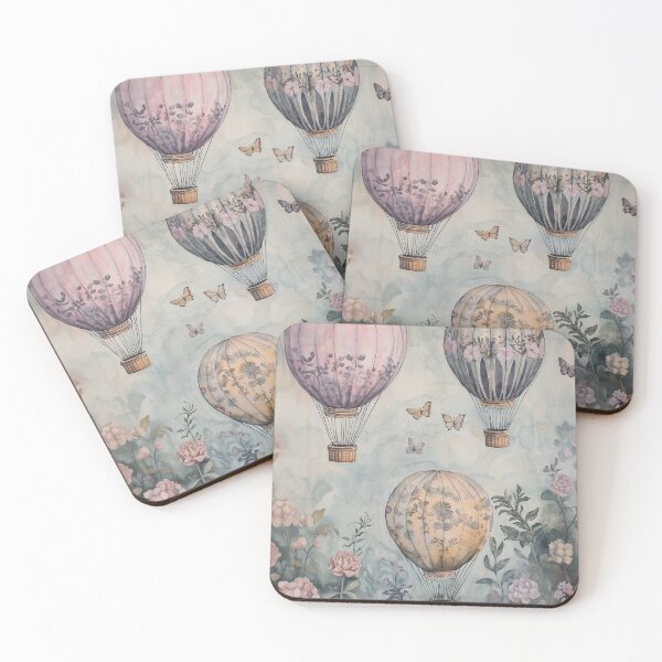 Item preview, 1785 Floating Hot Air Balloons designed and sold by nikoart001.