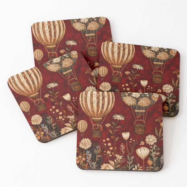 Item preview, 1788 Floating Hot Air Balloons designed and sold by nikoart001.