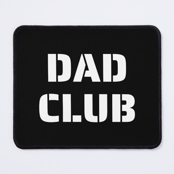 Item preview, Dad Club, Stencil Font, Bold White, Quotes designed and sold by AASparksDesigns.