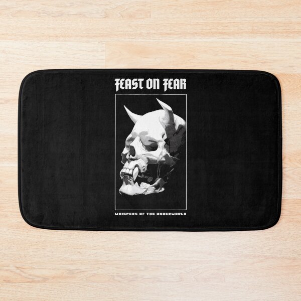 Item preview, Feast on Fear. Metal style design by shadowinkedartwork. Whispers of the underworld. designed and sold by shadowinkedart.