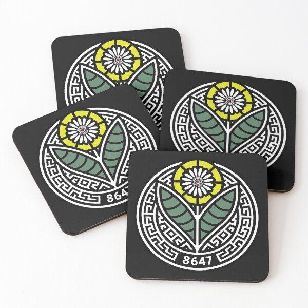 Item preview, 8647 Subtle Anti Trump Anti MAGA 86 47 Yellow Floral - Eye Voodoo designed and sold by eyevoodoo.