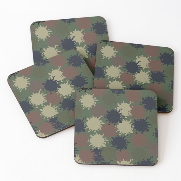 Aperçu de l'œuvre Éclaboussures tactiques – Motif camouflage militaire créée et vendue par Artkar - by Omkar.