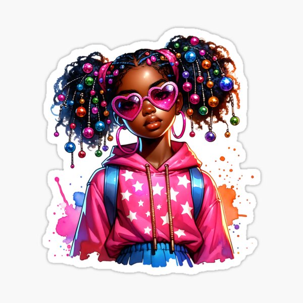 Artikel-Vorschau von Ich bin ein schwarzes Afro-Mädchen, kleine Melanin-Prinzessin, Kinder, designt und verkauft von TalalosART.