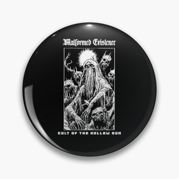 Item preview, Malformed Existence. Metal style design by shadowinkedartwork. Cult of the Hollow Sun series. designed and sold by shadowinkedart.