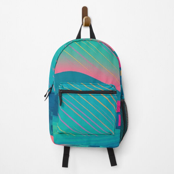 Item preview, Orroral Homestead – Neon Twilight Retro Star Trail designed and sold by MRageebArt.