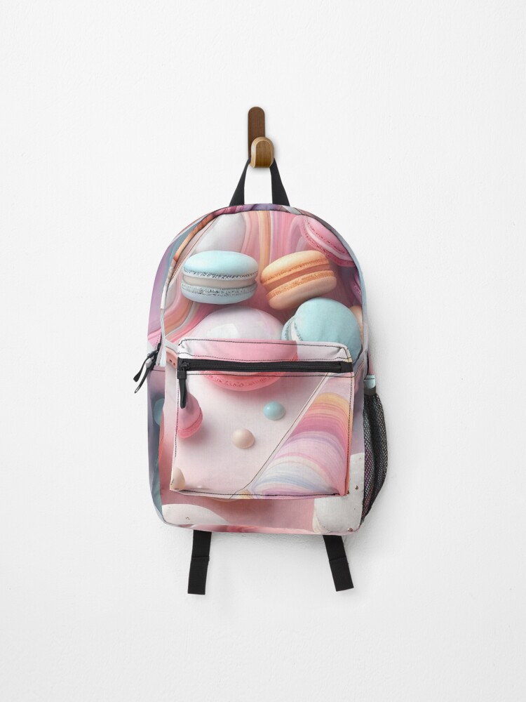 Thumbnail 1 of 3, Backpack, Macaroons designed and sold by GraphicsClub.
