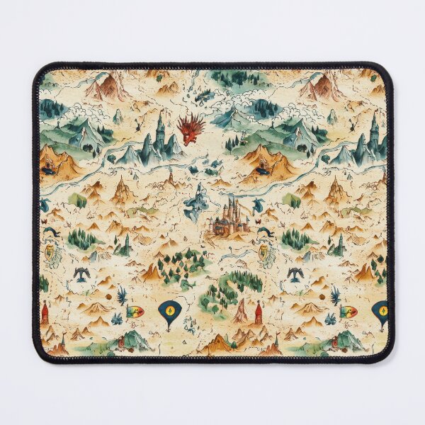 Item preview, Fantasy Land with Floating Stones and Magic Rivers designed and sold by Piotrek0001.