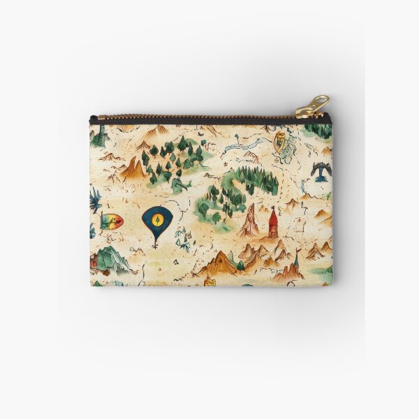 Item preview, Fantasy Land with Floating Stones and Magic Rivers designed and sold by Piotrek0001.