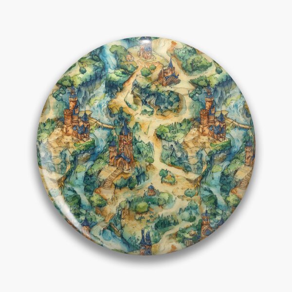 Item preview, Artistic Fantasy World Full of Roads and Wonders designed and sold by Piotrek0001.