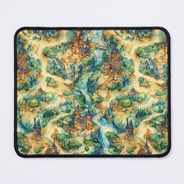 Item preview, Artistic Fantasy World Full of Roads and Wonders designed and sold by Piotrek0001.