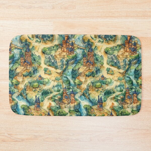 Item preview, Artistic Fantasy World Full of Roads and Wonders designed and sold by Piotrek0001.