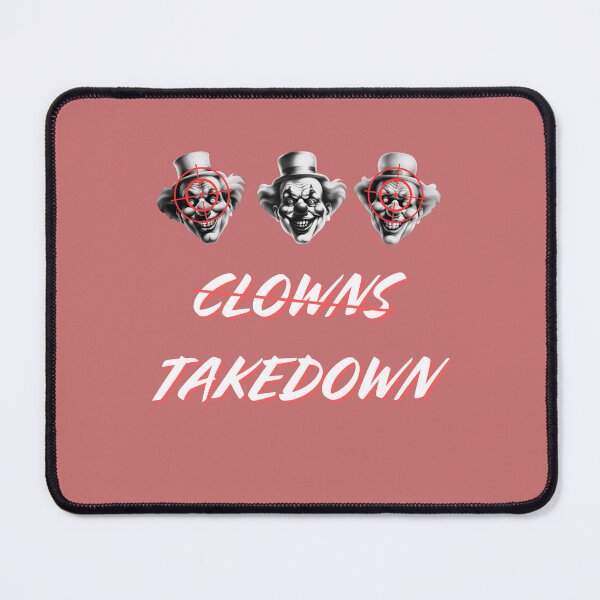 Item preview, Clowns takedown. designed and sold by NextDoorToMe.