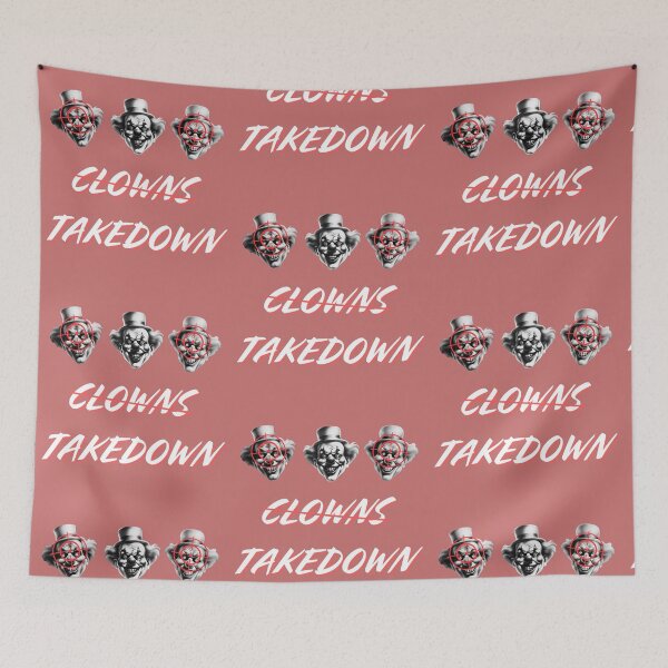 Item preview, Clowns takedown. designed and sold by NextDoorToMe.