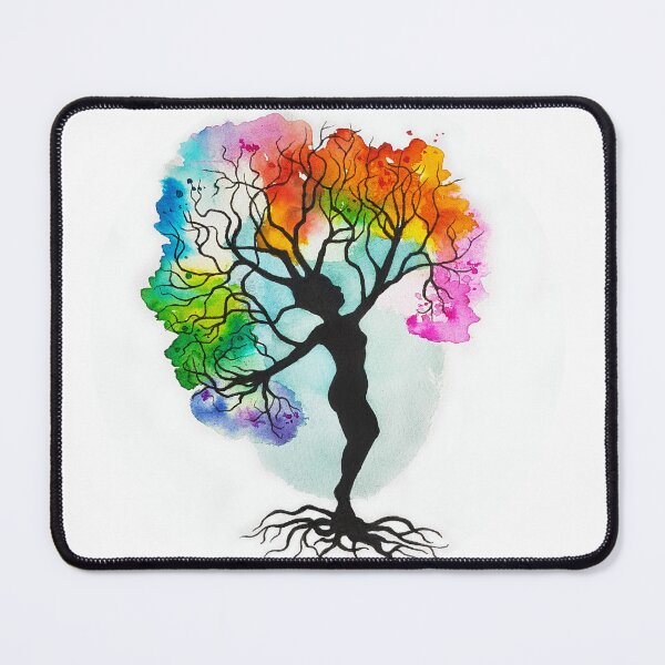 Aperçu de l'œuvre Arbre de la Déesse Mère Gaïa créée et vendue par Inky Paige.