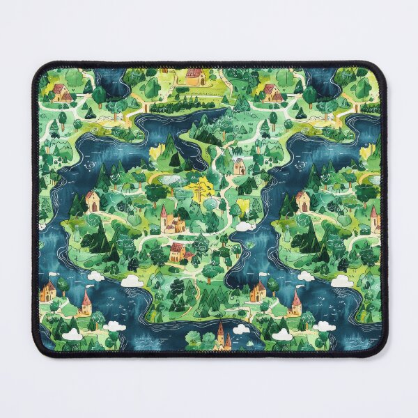 Item preview, Land of Sorcery with Towers Lakes and Forests designed and sold by Piotrek0001.