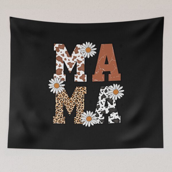 Item preview, Leopard Mama Flower Groovy Boho For Mom Mother_s Day designed and sold by TalalosART.
