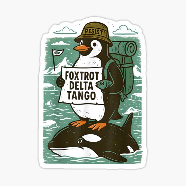 Artikel-Vorschau von Resist Penguin Aktivismus Grafik, designt und verkauft von Asher4c.