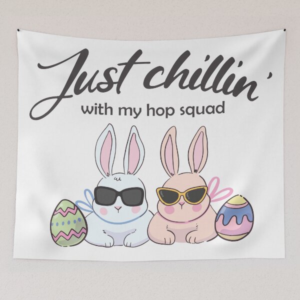 Item preview, Just chillin' with my hop squad designed and sold by moodboardhaven.