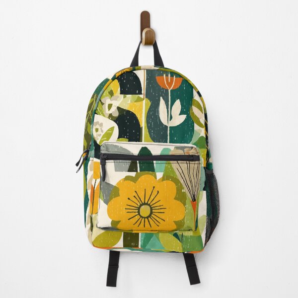 Item preview, Sustainable Word Art with Retro Flowers – Eco Modern Design designed and sold by Moss and Moon Studio.