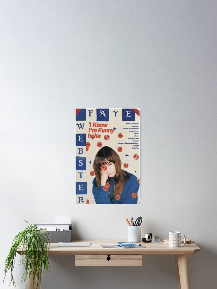 Thumbnail 2 of 3, Poster, I Know I'm Funny Poster Haha designed and sold by Reyesgerla.