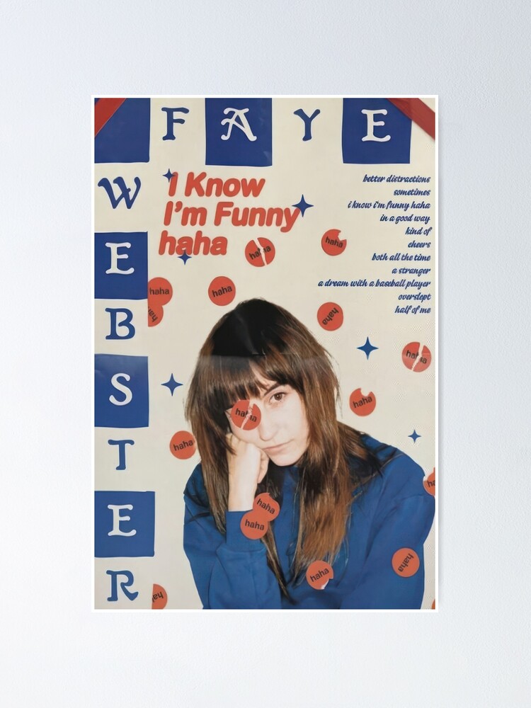 Thumbnail 1 of 3, Poster, I Know I'm Funny Poster Haha designed and sold by Reyesgerla.
