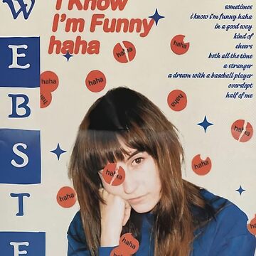 Artwork thumbnail, I Know I'm Funny Poster Haha by Reyesgerla