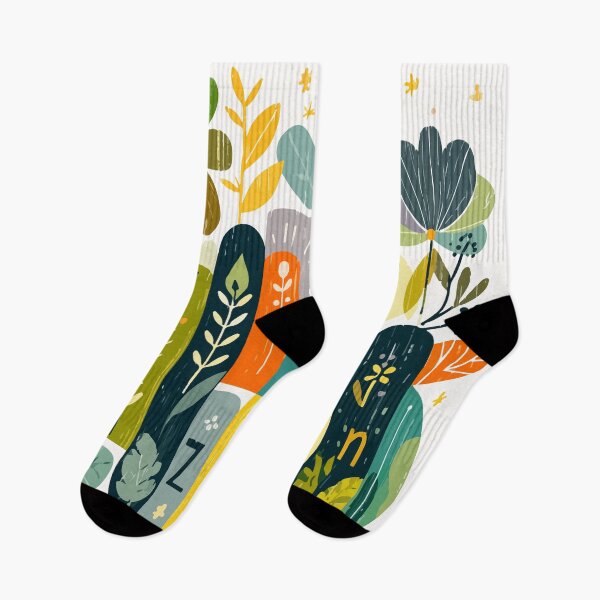 Item preview, Sustainable Word Art with Retro Flowers – Eco Modern Design designed and sold by Moss and Moon Studio.