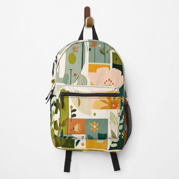 Item preview, Sustainable Word Art with Retro Flowers – Eco Modern Design designed and sold by Moss and Moon Studio.