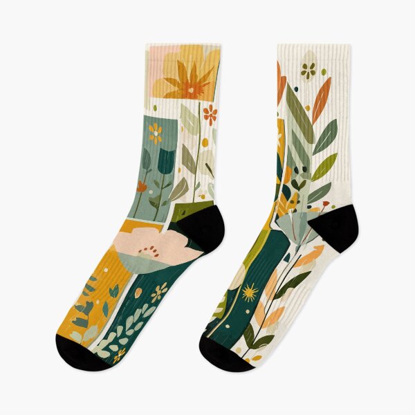 Item preview, Sustainable Word Art with Retro Flowers – Eco Modern Design designed and sold by Moss and Moon Studio.
